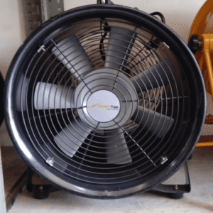 PORTABLE VENTILATOR HITAM BLADE SILVER